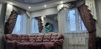 шторы в гостиную комнату мод комбинированая