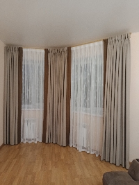 шторы в гостиную комнату мод трио 2