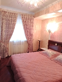 шторы розовый фламинго в спальню