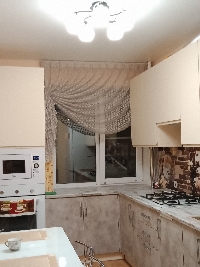 шторы на кухню подхват